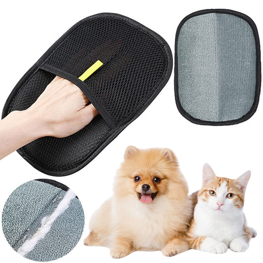 Pet Hair Remover Glove for Dogs, Cats, and Rabbits – Suitable for All Coat Types
