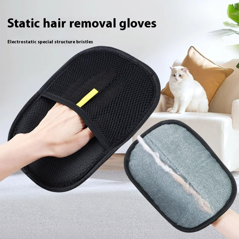 Pet Hair Remover Glove for Dogs, Cats, and Rabbits – Suitable for All Coat Types