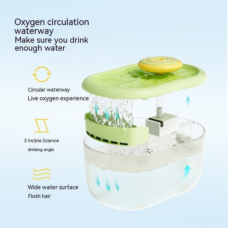 Automatic Pet Water Fountain – 2.2L Smart Circulating Filtered Dispenser for Cats & Dogs